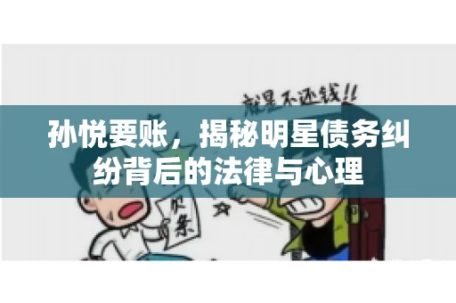孙悦要账，揭秘明星债务纠纷背后的法律与心理