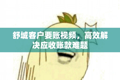 舒城客户要账视频，高效解决应收账款难题